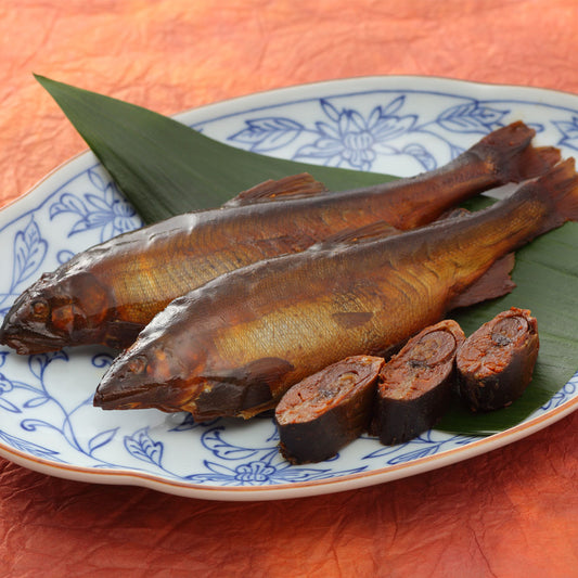 あゆの姿煮(加熱処理済み・あゆ加工品)GY17-イメージ