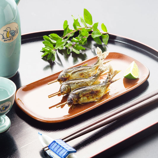 【夏季限定】ひとくちあゆの塩焼き(加熱処理済み・あゆ加工品)GY13-イメージ1